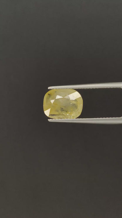 Natural Yellow Sapphire | 4.40cts