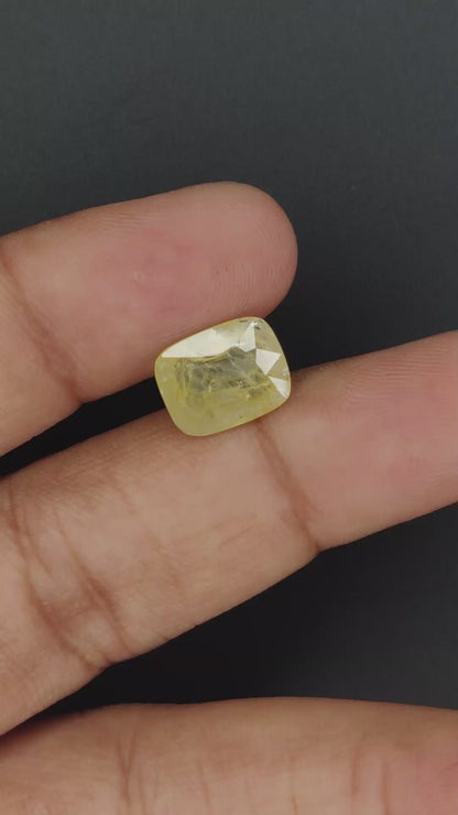 Natural Yellow Sapphire | 6.44cts