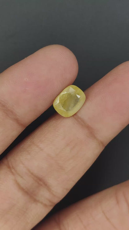 Natural Yellow Sapphire | 3.92cts