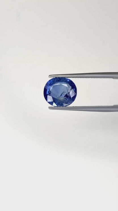 Natural Blue Sapphire Sri Lanka Oval 6.08 carat
