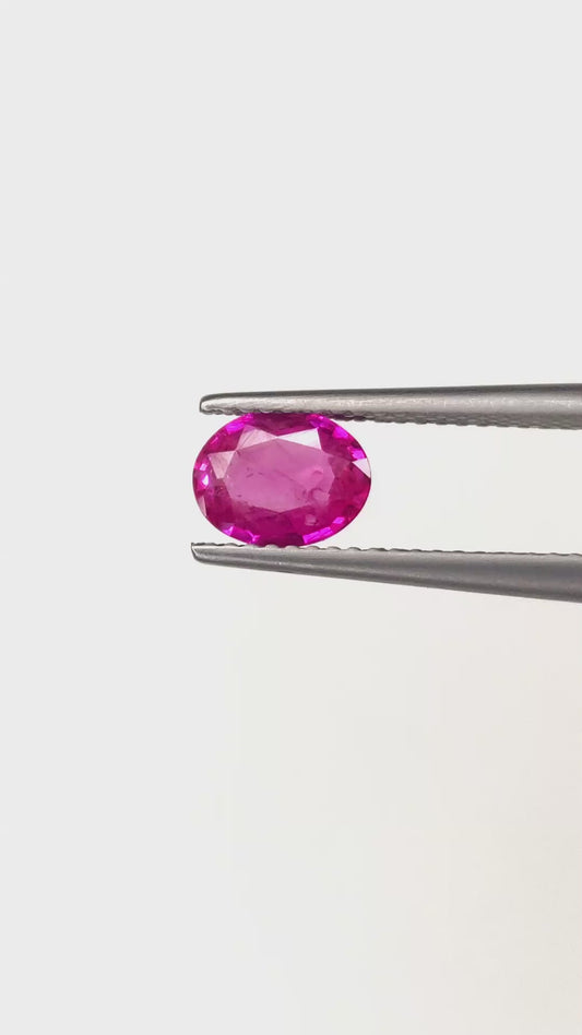 Natural Ruby Gemstone | 1.02cts