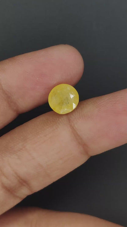Natural Yellow Sapphire | 4.16cts