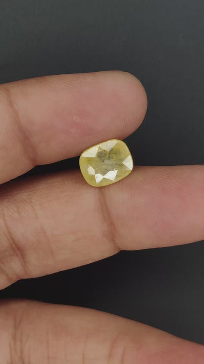 Natural Yellow Sapphire | 3.90cts