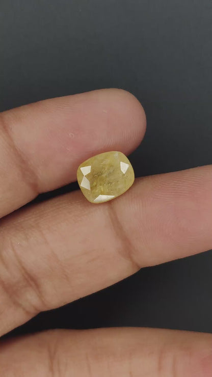 Natural Yellow Sapphire | 5.89cts