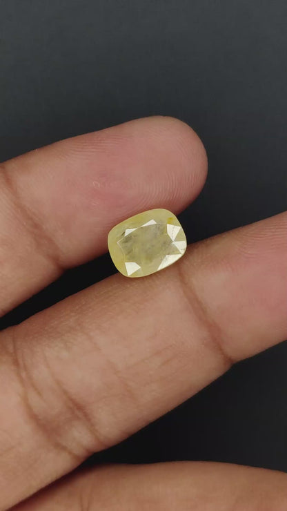 Natural Yellow Sapphire | 4.50cts