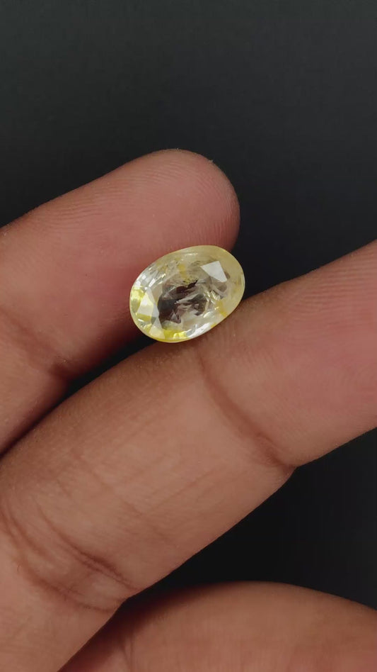 Natural Yellow Sapphire | 6.22cts