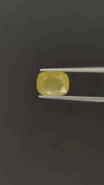 Natural Yellow Sapphire | 3.92cts