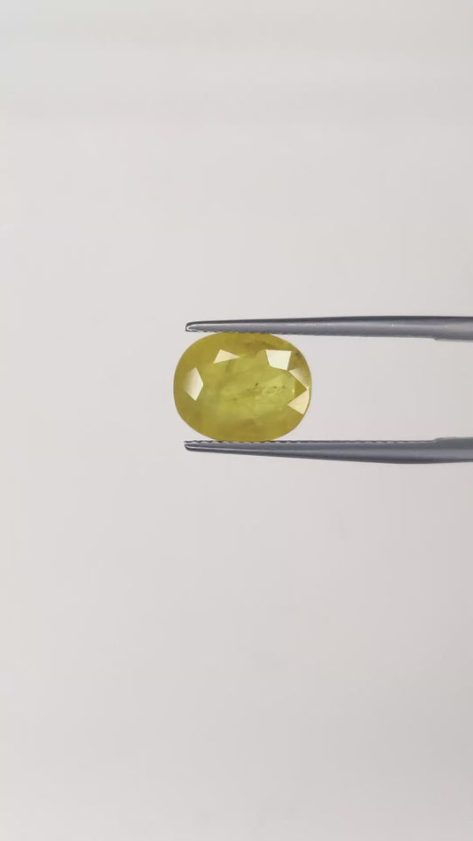 Natural Yellow Sapphire | 6.02cts