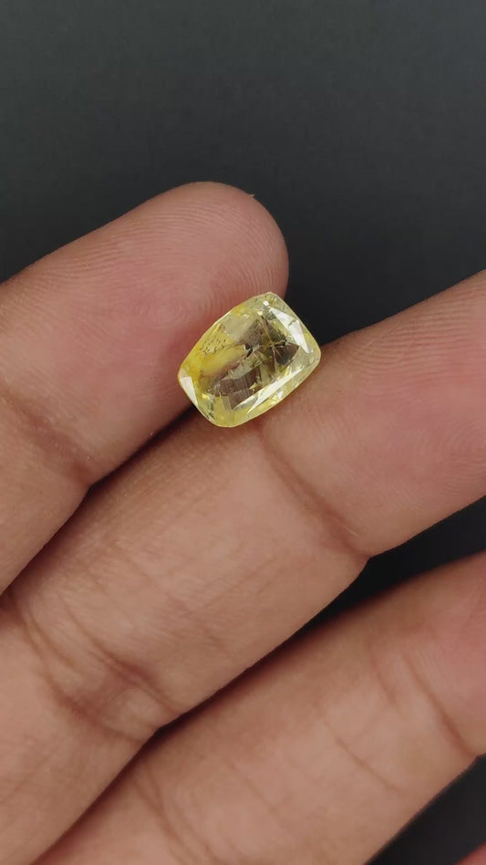 Natural Yellow Sapphire | 5.18cts
