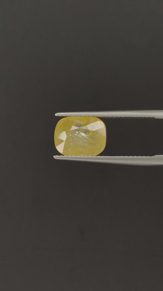 Natural Yellow Sapphire | 3.90cts