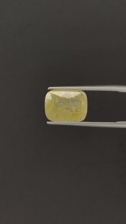 Natural Yellow Sapphire | 6.44cts