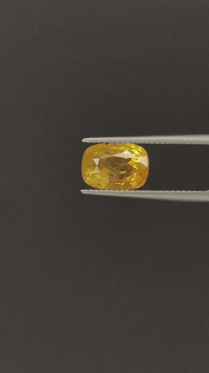 Natural Ceylon Yellow Sapphire | 6.39cts
