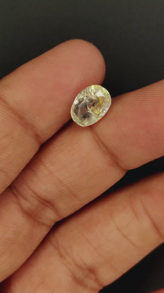 Natural Yellow Sapphire | 4.25cts