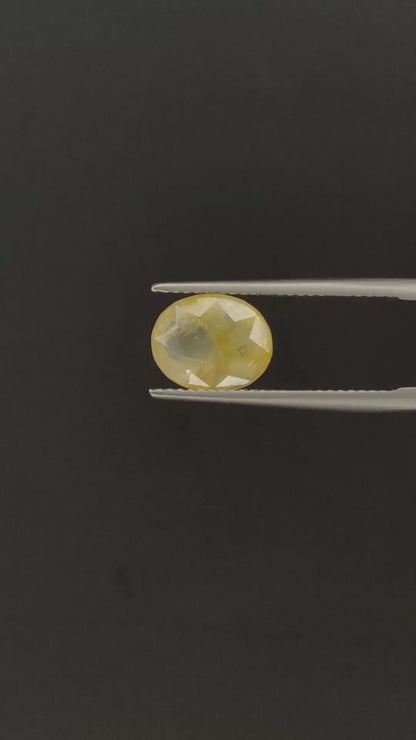 Natural Yellow Sapphire | 4.20cts
