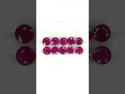 Natural Madagascar Ruby Round 6mm