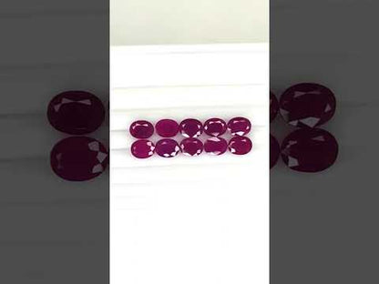Natural Madagascar Ruby Oval 9x7mm