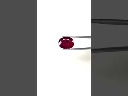 Natural Ruby Mozambique  Oval 14.99 carat