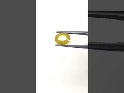 Natural Yellow Sapphire Nigeria Oval 5.30 carat