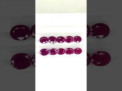 Natural Madagascar Ruby Oval 10x8mm