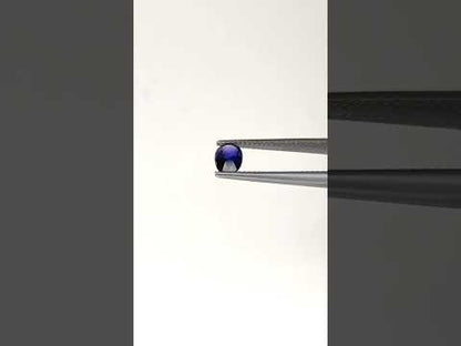 Natural Blood Blue Sapphire Madagascar Oval 1.04 carat