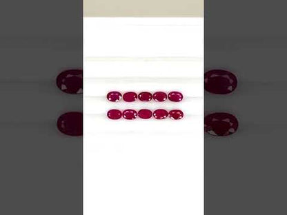 Natural Ruby Madagascar Oval 6x4 MM