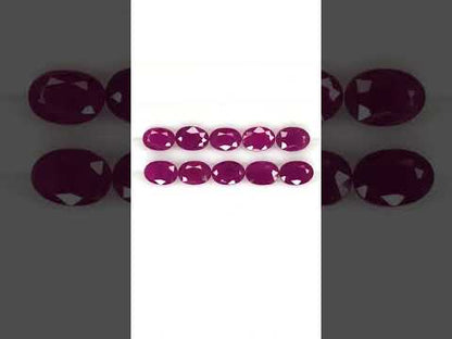 Natural Madagascar Ruby Oval 7x5mm