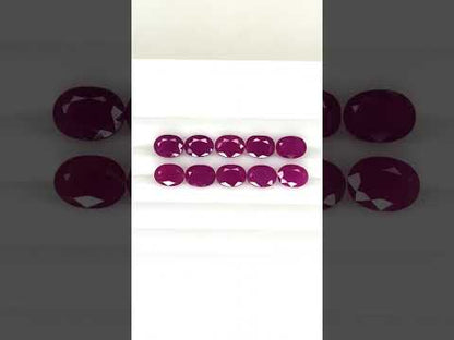Natural Madagascar Ruby Oval 8x6mm
