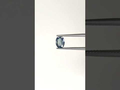 Natural Teal Sapphire Madagascar Oval 1.60 carat