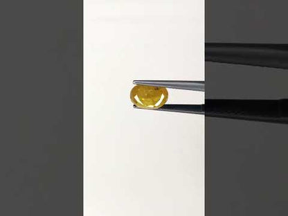 Natural Yellow Sapphire Nigeria Oval 5.15 carat