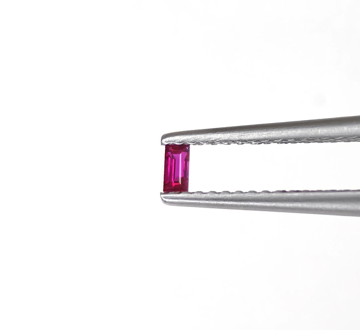 Natural Ruby Mozambique Baguette 3X1.5 MM
