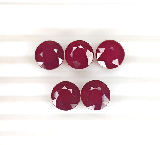 Natural Ruby Bangkok Round 11 MM