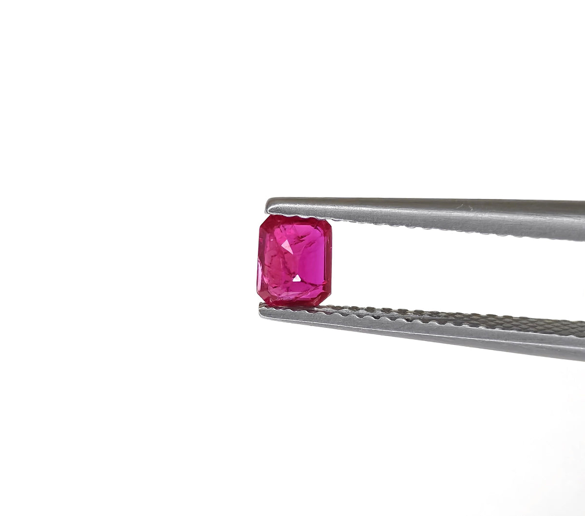 Natural Ruby Mozambique Octagon 5x4 MM