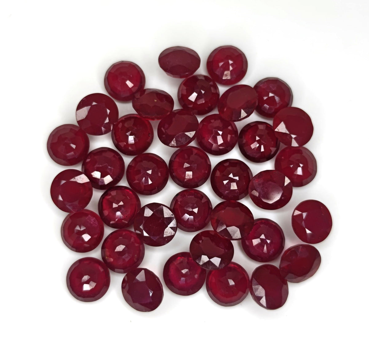 Natural Ruby Bangkok Round 10 MM