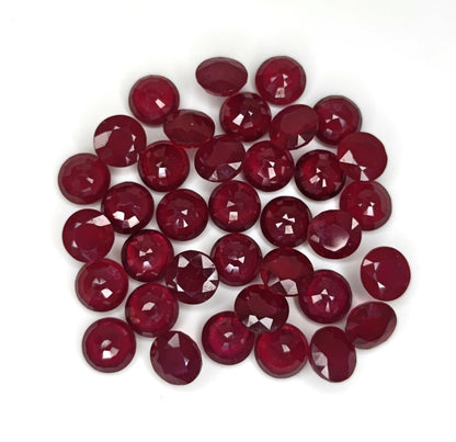 Natural Ruby Bangkok Round 10 MM