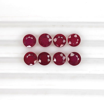 Natural Ruby Bangkok Round 6 MM