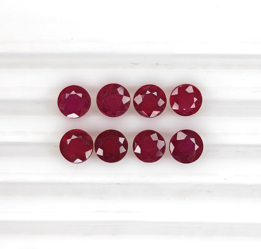 Natural Ruby Bangkok Round 6 MM