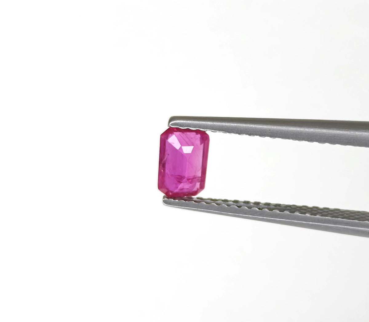 Natural Ruby Mozambique Octagon 6x4 MM