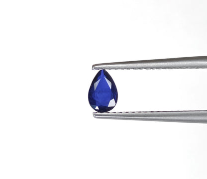 Natural Blue Sapphire Madagascar Pear 6X4 MM