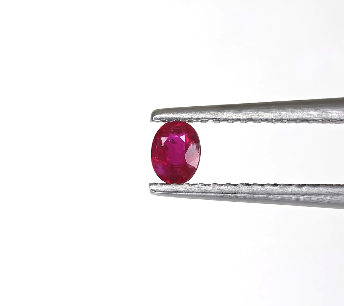 Natural Ruby Mozambique Oval 4x3 MM