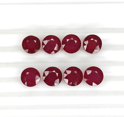 Natural Ruby Bangkok Round 9 MM