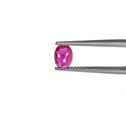 Natural Ruby Mozambique Oval 7x5 MM
