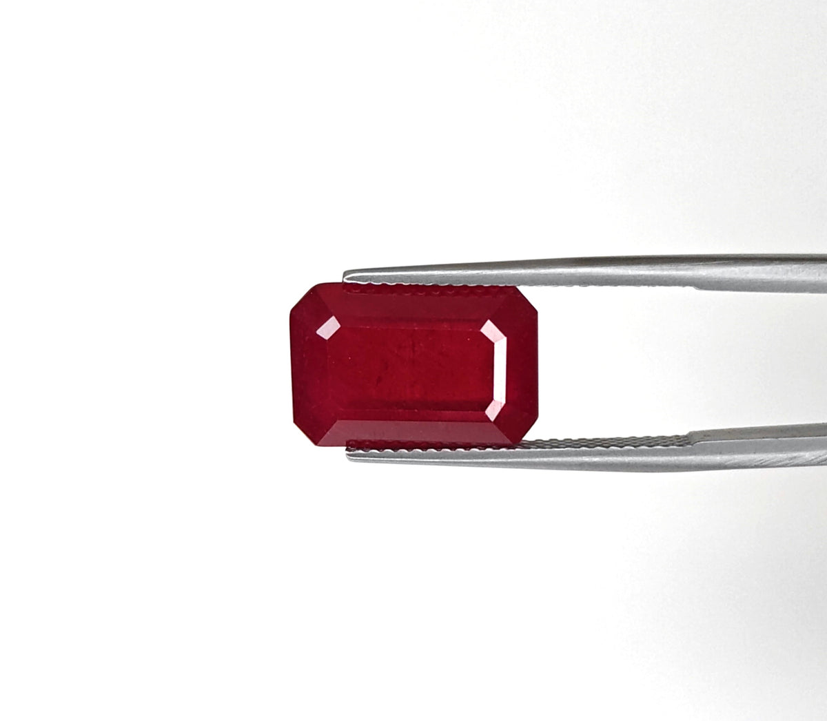 Natural Ruby Bangkok Octagon 16x10 MM