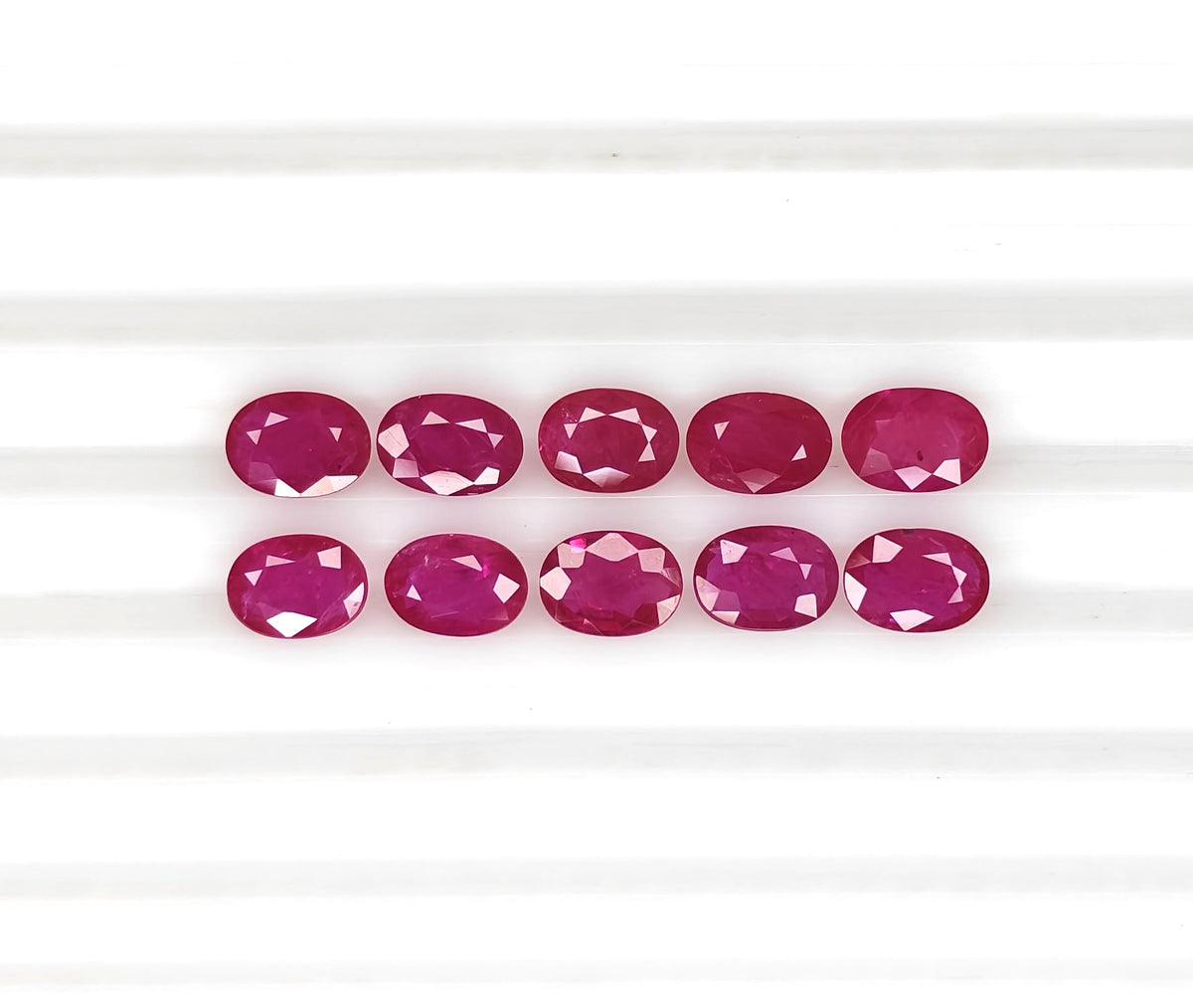 Natural Ruby Mozambique Oval 7x5 MM