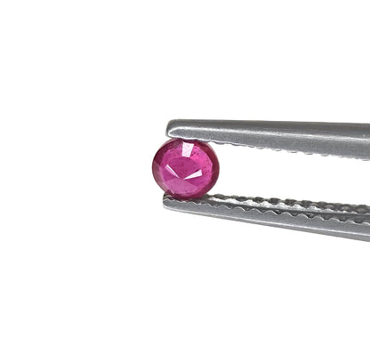 Natural Ruby Bangkok Round 3.5 MM