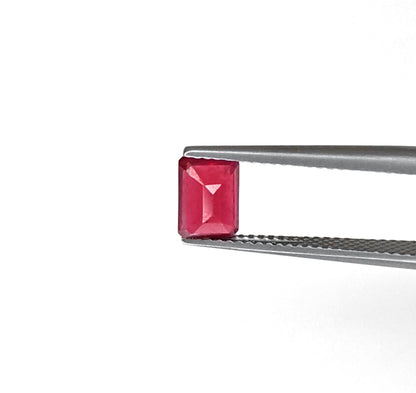 Natural Ruby Bangkok Octagon 7x5 MM