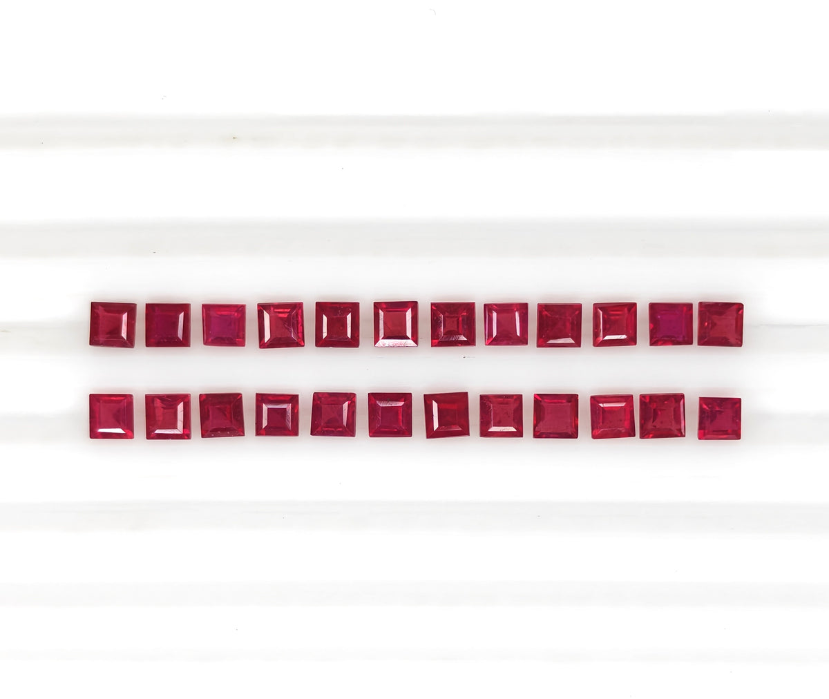 Natural Ruby Bangkok Square 3.5 MM