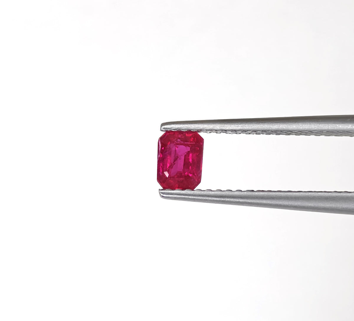 Natural Ruby Mozambique Octagon 5x4 MM