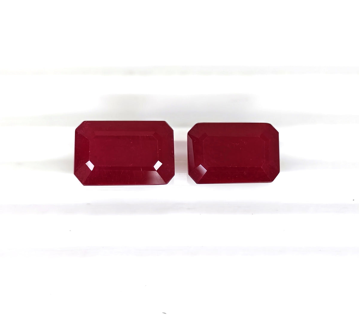Natural Ruby Bangkok Octagon 16x10 MM