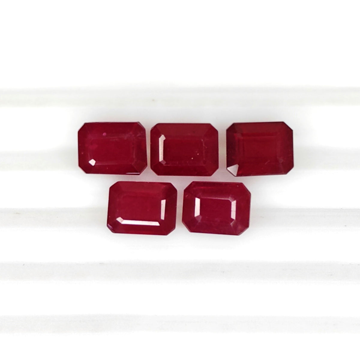 Natural Ruby Bangkok Octagon 9x7 MM