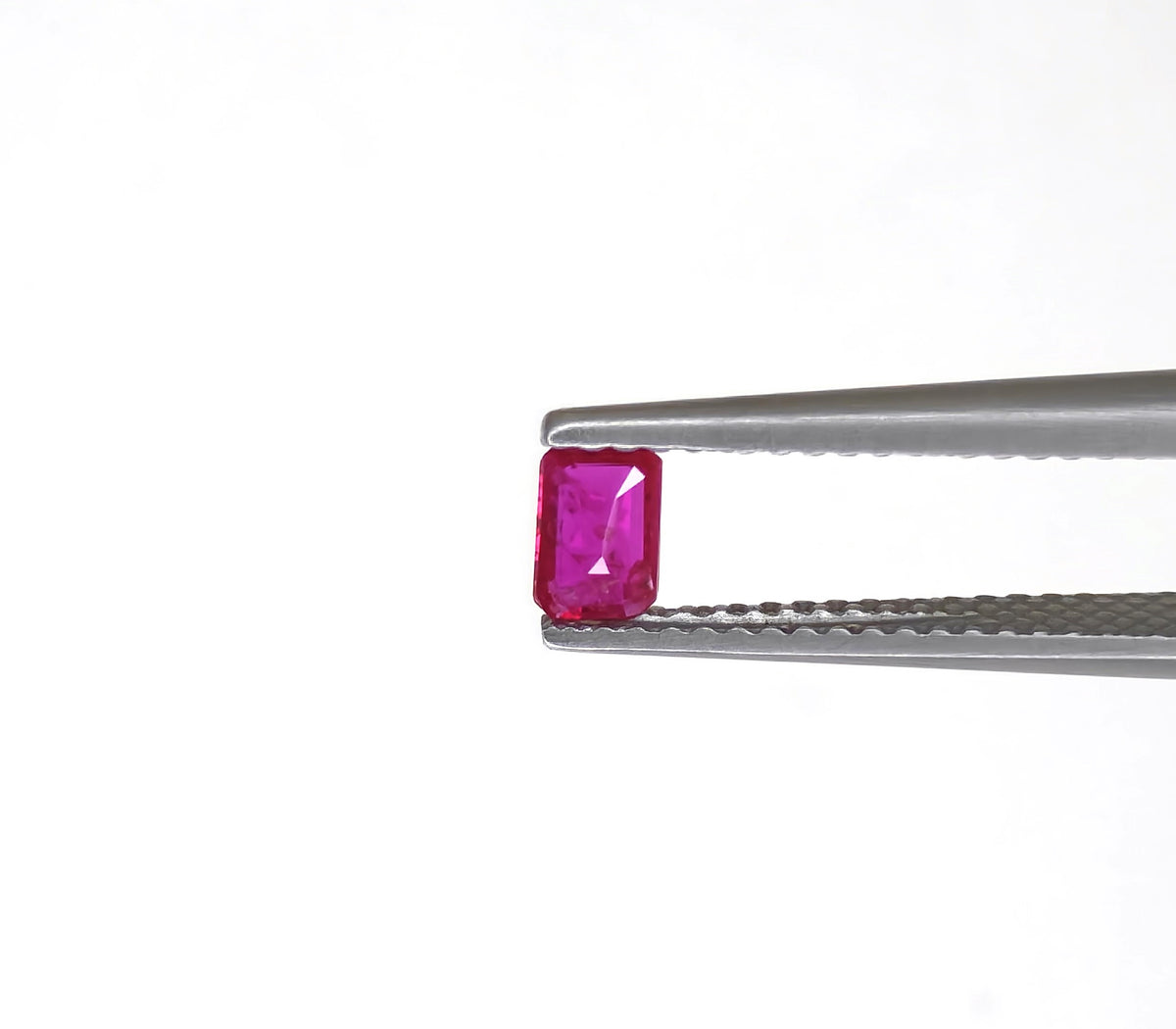 Natural Ruby Mozambique Octagon 5x3 MM